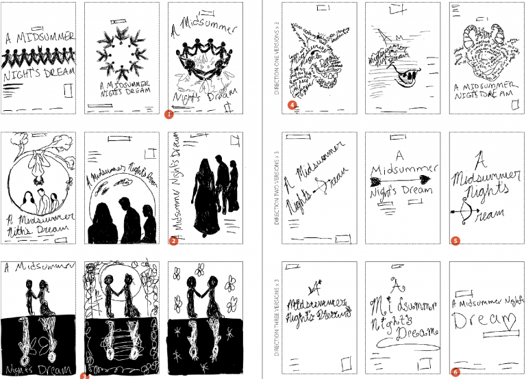 more sketches of poster concepts