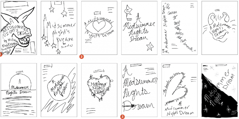 typogrpahic sketches