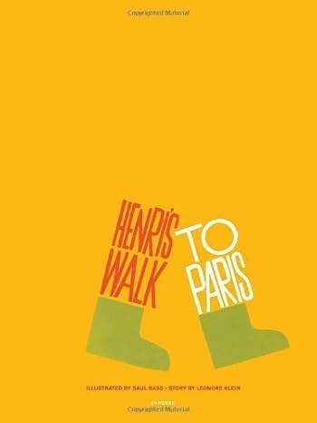 Henri’s Walk to Paris is a super charming, beautifully designed story about a kid who dreams of seeing Paris.