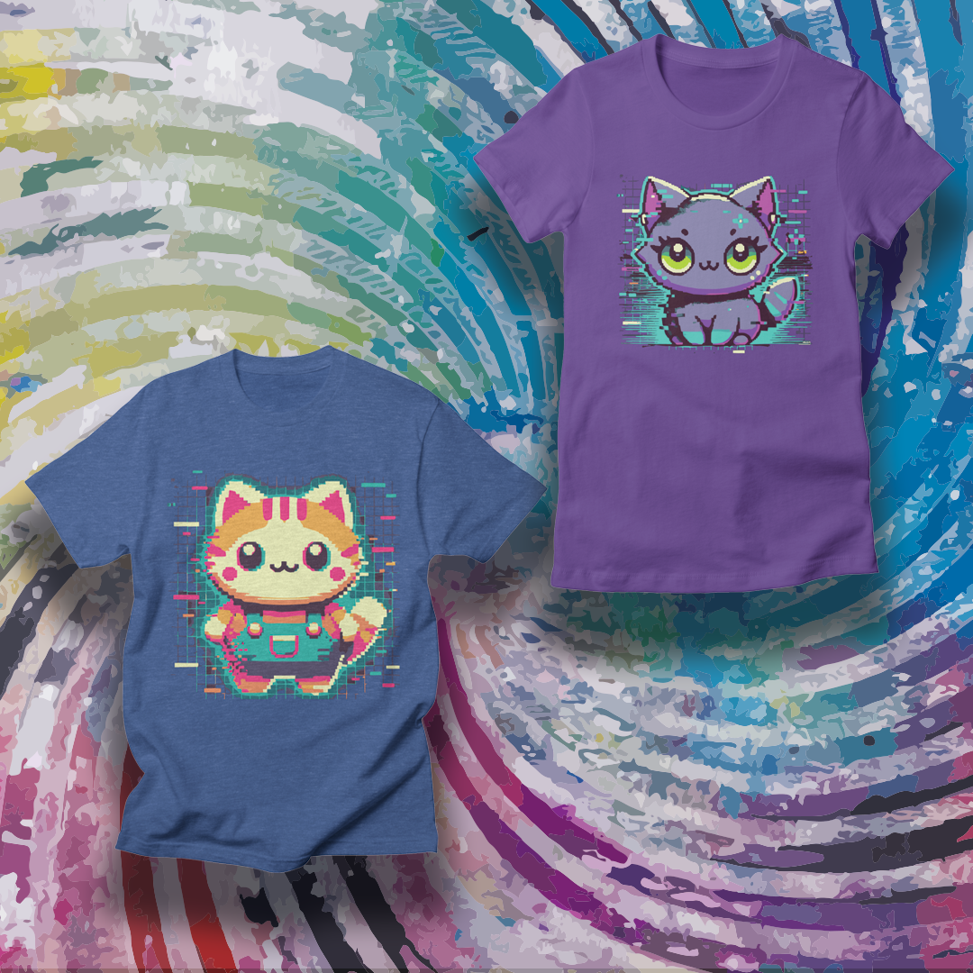 Bad Bella and Georgie Lugh designs available on Threadless
